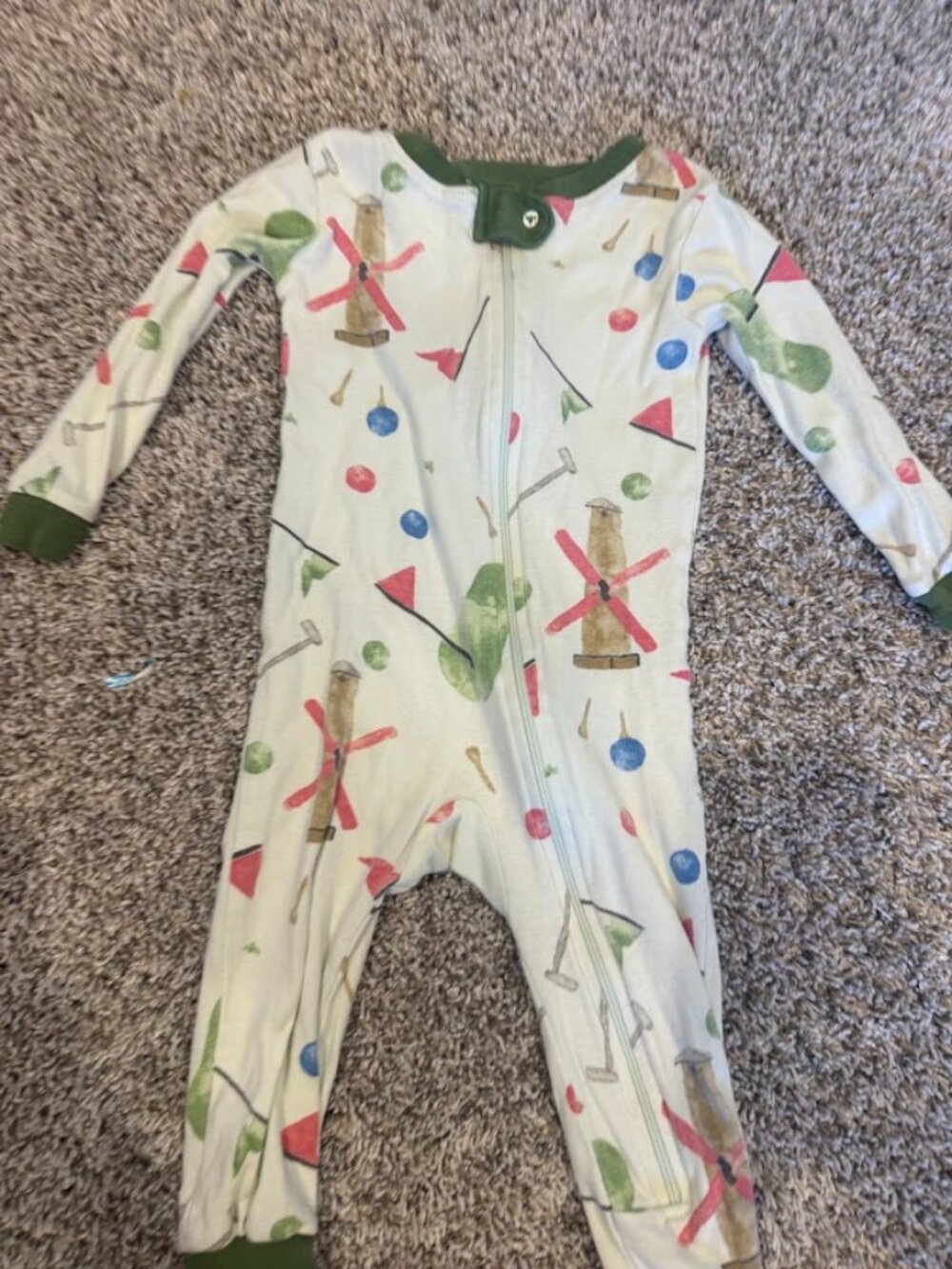 Burt's Bees Baby Mini Golf Pajamas | 18M